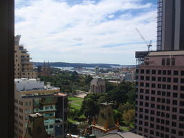 Pohled na Hyde park. | Australia - Nove ubytovani - 11.4.2010